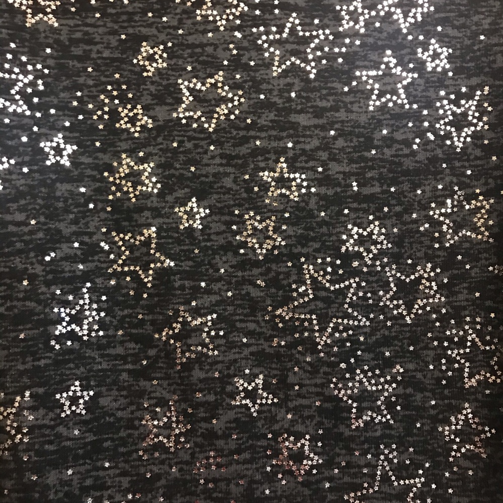 Super soft pajamas in gray with silver stars
